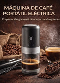 ☕ Cafetera Portátil Eléctrica – Café Recién Molido Donde Quieras