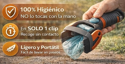 Recogedor de Excrementos para Mascotas – Sin Mancharte las Manos