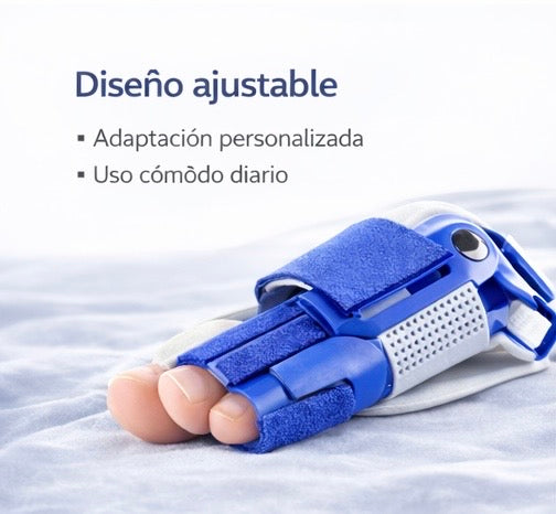 Corrector Ortopédico para Juanetes – Ajuste Cómodo y Estable