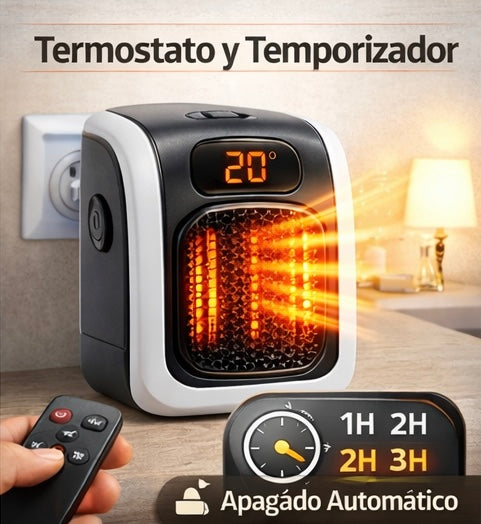 Mini Calefactor Cerámico 800W