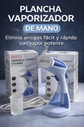 Plancha Vaporizador de Mano 2 en 1 – Elimina Arrugas en Segundos (Portátil y Potente)