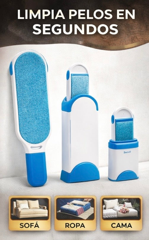 Pack Dúo Quitapelos Pro (Grande + Mini) – Elimina Pelo al Instante