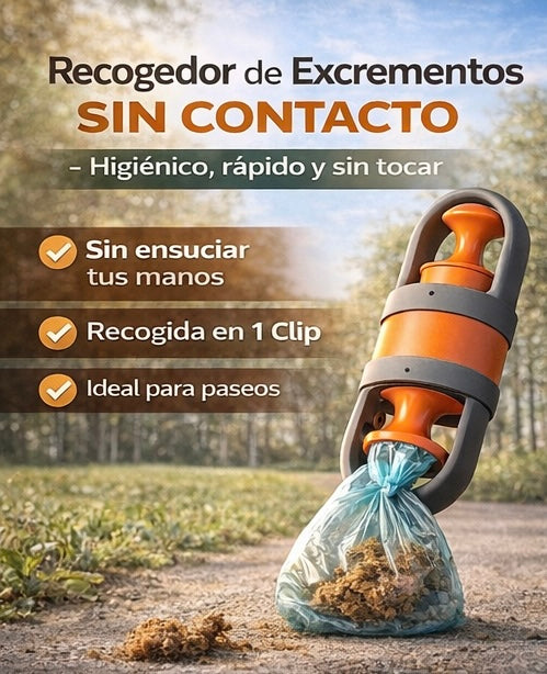 Recogedor de Excrementos para Mascotas – Sin Mancharte las Manos