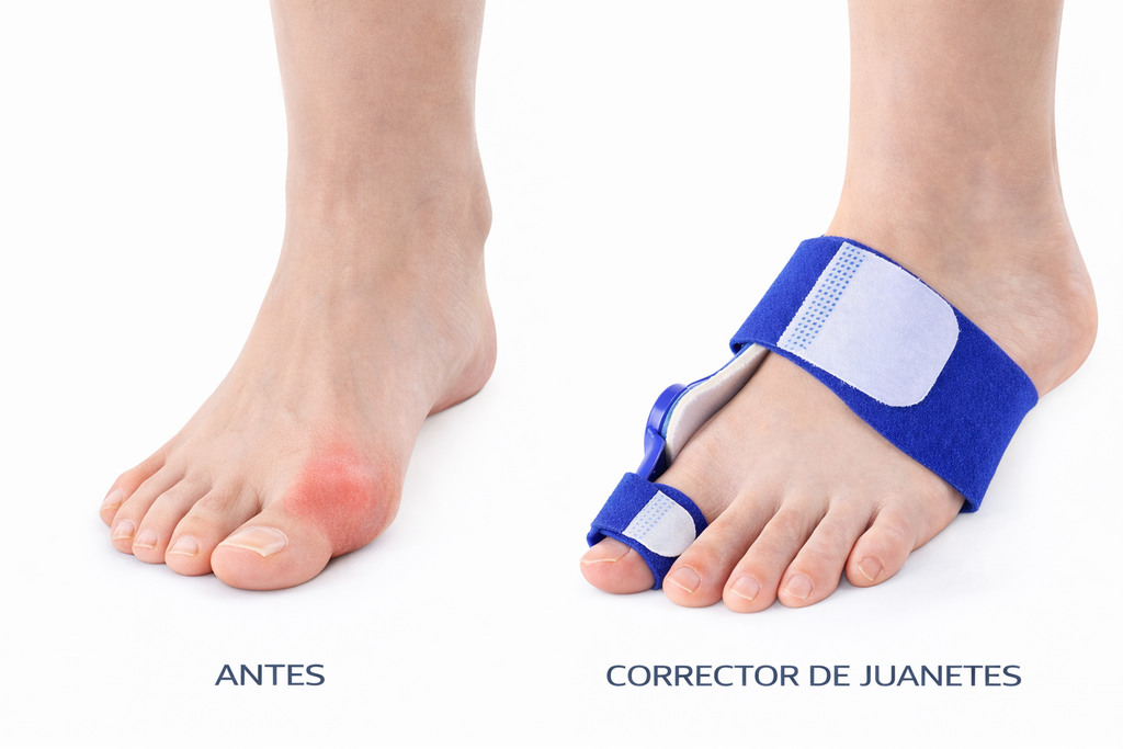 Corrector Ortopédico para Juanetes – Ajuste Cómodo y Estable