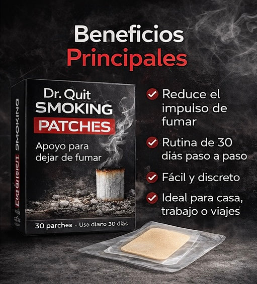 Parches Antitabaco 30 Días – Apoyo diario