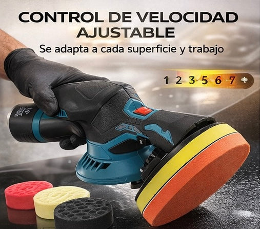 Pulidora para coche — Brillo + Protección